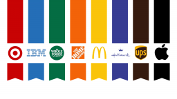 variety of company logos