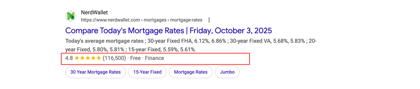 Rich Snippets